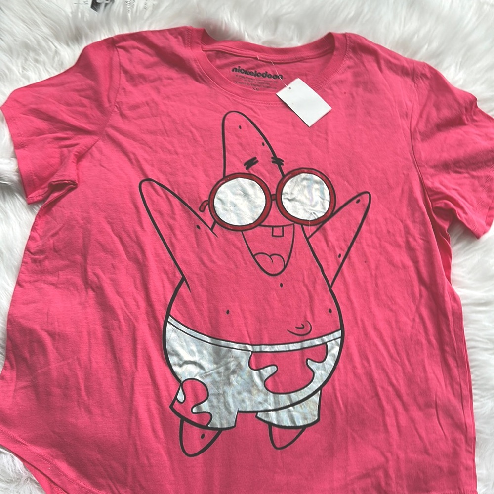 Patrick Starr Nickelodeon Graphic Tee Women’s (NEW)